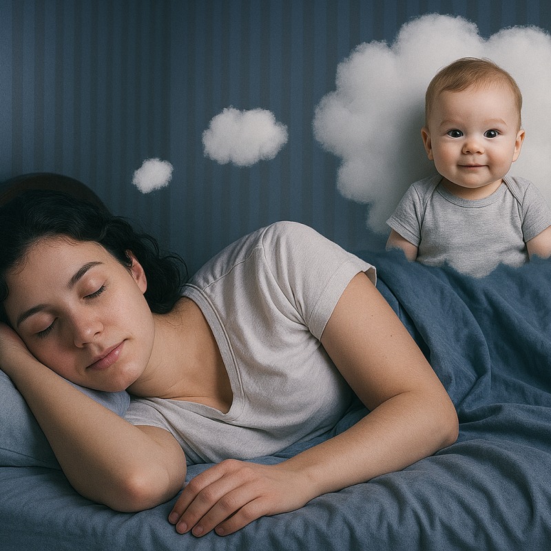 Mơ thấy em bé sữa chảy đánh con gì? Mơ thấy em bé bú