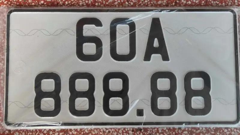 Biển số xe đuôi 88 có ý nghĩa gì?