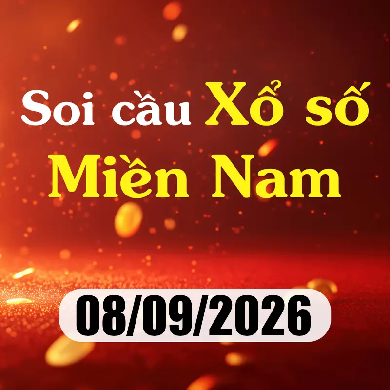 Soi cầu XSMN 08/09/2026 – Dự đoán xổ số Bến Tre, Vũng Tàu, Bạc Liêu