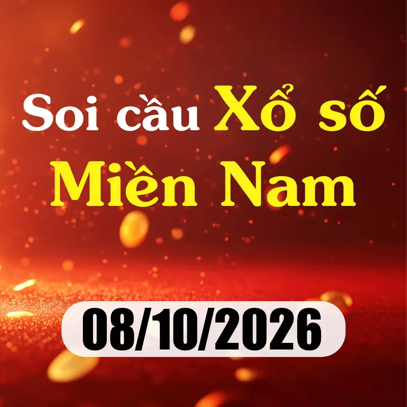 Soi cầu XSMN 08/10/2026 – Dự đoán xổ số Tây Ninh, An Giang, Bình Thuận